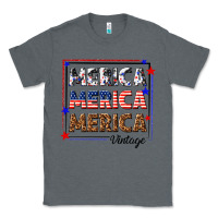 Charcoal Heather merica merica merica vintage Classic Tee - texasbilliewilder