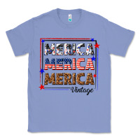 Colony Blue merica merica merica vintage Classic Tee - texasbilliewilder