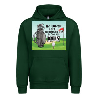 Foreset Green funny golf Urban Hoodie - MaliasSmallBusiness