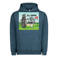 Pigment Midnight Navy funny golf Urban Hoodie - MaliasSmallBusiness