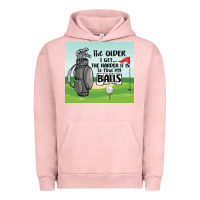 Pigment Salmon funny golf Urban Hoodie - MaliasSmallBusiness