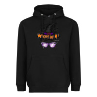 Black witchy mini Heavyweight Hoodie - RacoonDesign