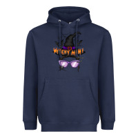 Navy witchy mini Heavyweight Hoodie - RacoonDesign
