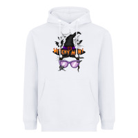 White witchy mini Heavyweight Hoodie - RacoonDesign