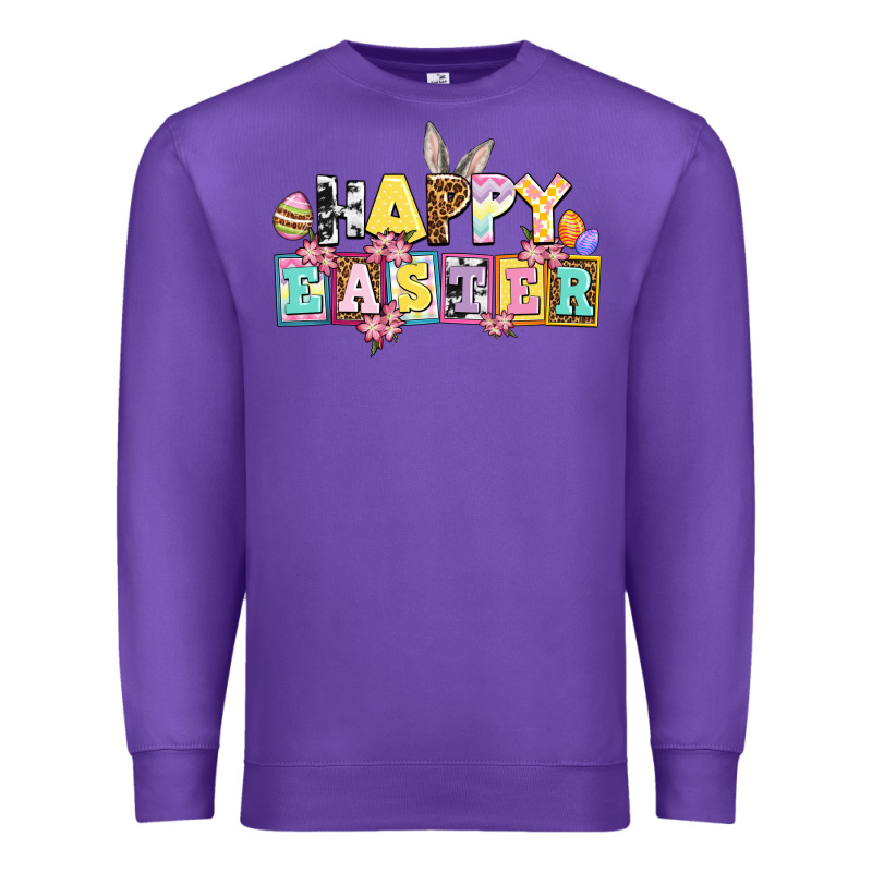 Happy Easter Premium Sweatshirt by AdoDesignShop | Teevron