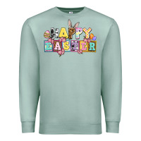 Seafoam happy easter Premium Sweatshirt - AdoDesignShop