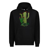 Black cactus Premium Hoodie - Jasminsmagicworld