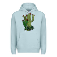 Blue Mist cactus Premium Hoodie - Jasminsmagicworld