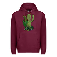 Burgundy cactus Premium Hoodie - Jasminsmagicworld