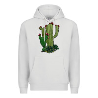 Dove Grey cactus Premium Hoodie - Jasminsmagicworld