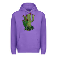 Purple cactus Premium Hoodie - Jasminsmagicworld