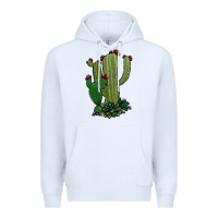 White cactus Premium Hoodie - Jasminsmagicworld