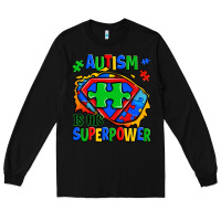 Black autism is his superpower ripped Long Sleeve Tee - Zillion Design Studio