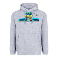 Heather Grey reel great dad  libbey glass Heavyweight Hoodie - HRA Design Shop