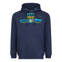 Navy reel great dad  libbey glass Heavyweight Hoodie - HRA Design Shop
