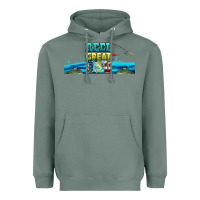 Sage reel great dad  libbey glass Heavyweight Hoodie - HRA Design Shop