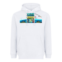 White reel great dad  libbey glass Heavyweight Hoodie - HRA Design Shop