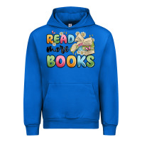 Cobalt read more books Urban Hoodie - MaliasSmallBusiness