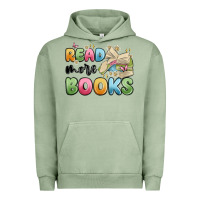 Pigment Oil Green read more books Urban Hoodie - MaliasSmallBusiness