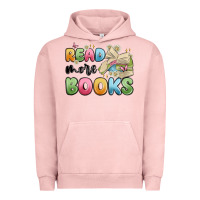 Pigment Salmon read more books Urban Hoodie - MaliasSmallBusiness
