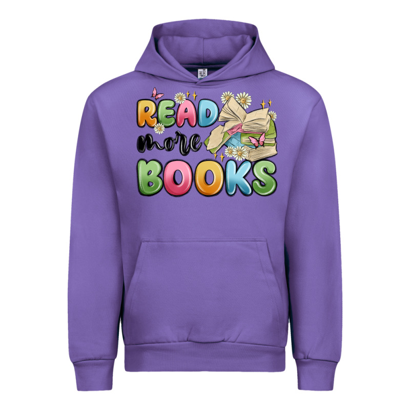 Read More Books Urban Hoodie by MaliasSmallBusiness | Teevron