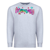 Heather Grey mommy Premium Sweatshirt - JahusDesignShop