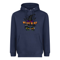 Navy witchy nana Heavyweight Hoodie - RacoonDesign