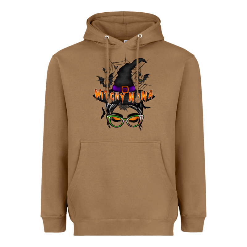 Witchy Nana Heavyweight Hoodie by RacoonDesign | Teevron
