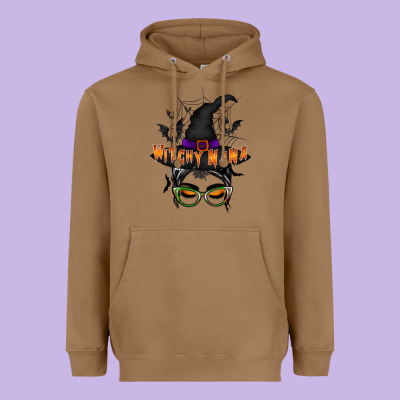Witchy Nana Heavyweight Hoodie Designed By Racoondesign