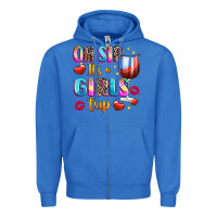 True Royal oh sip its a girls Zipper Hoodie - texasbilliewilder