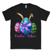 Black easter bunny ear eggs easter vibes Classic Tee - RanaPortraitStore