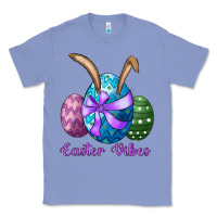Colony Blue easter bunny ear eggs easter vibes Classic Tee - RanaPortraitStore
