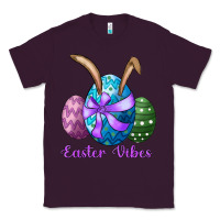 Plum easter bunny ear eggs easter vibes Classic Tee - RanaPortraitStore