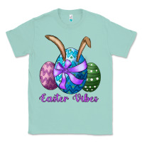 Seafoam easter bunny ear eggs easter vibes Classic Tee - RanaPortraitStore