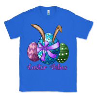 True Royal easter bunny ear eggs easter vibes Classic Tee - RanaPortraitStore