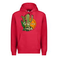 Cardinal cactus go sit on a cactus Premium Hoodie - Jasminsmagicworld