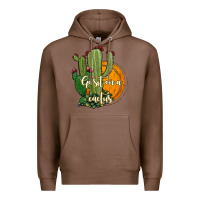 Chestnut cactus go sit on a cactus Premium Hoodie - Jasminsmagicworld