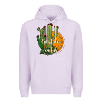 Lilac cactus go sit on a cactus Premium Hoodie - Jasminsmagicworld
