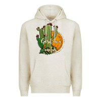 Oatmeal Heather cactus go sit on a cactus Premium Hoodie - Jasminsmagicworld