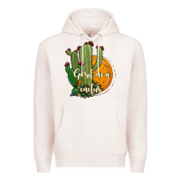 Pale Pink cactus go sit on a cactus Premium Hoodie - Jasminsmagicworld