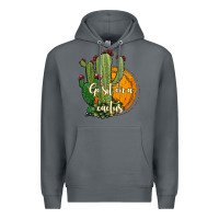 Rock cactus go sit on a cactus Premium Hoodie - Jasminsmagicworld