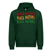 Forest Green i am black history Urban Hoodie - MaliasSmallBusiness