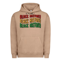 Pigment Burro i am black history Urban Hoodie - MaliasSmallBusiness