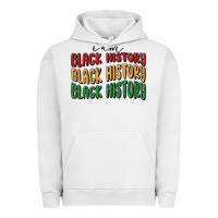 Pigment Lunar Rock i am black history Urban Hoodie - MaliasSmallBusiness