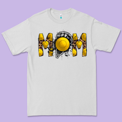 Mom Lacrosse Premium Tee Designed By Racoondesign