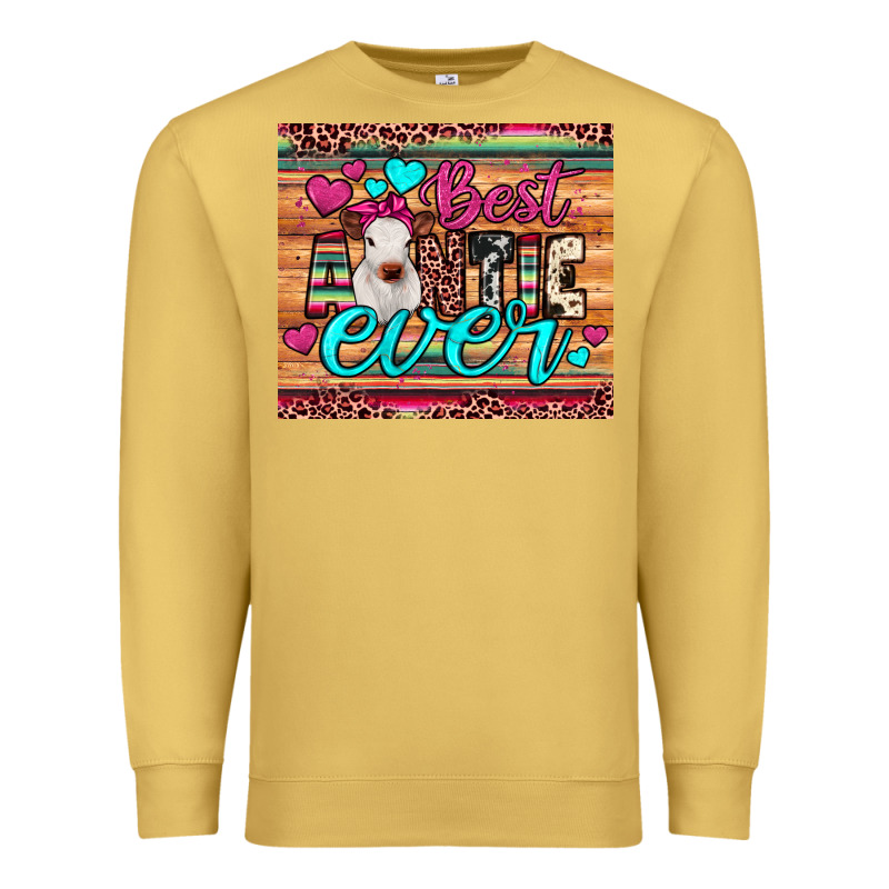 Best Auntie Ever Premium Sweatshirt by JahusDesignShop | Teevron