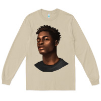 Mushroom afro man Long Sleeve Tee - texasbilliewilder