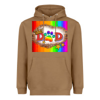 Toasted Coconut lgbtq dad and paw Heavyweight Hoodie - HRA Design Shop