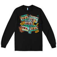 Black 90s country casette tapes Long Sleeve Tee - texasbilliewilder