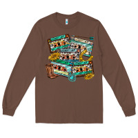 Chestnut 90s country casette tapes Long Sleeve Tee - texasbilliewilder